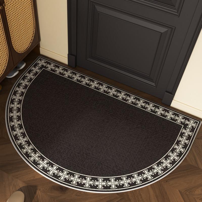 Entrance Door Mat Non-slip Wear-resistant Dirt-resistant Carpet Semi-circular Line Texture Garden Rug Outdoor Home Decor Mats 50x80cm
Entrance Door Mat Non-slip Wear-resistant Dirt-resistant Carpet Semi-circular Line Texture Garden Rug Outdoor Home Decor Mats 50x80cm