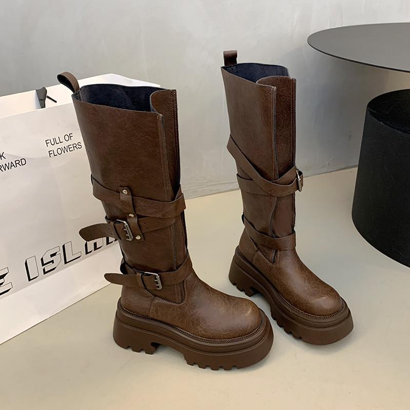 Maillard женские ботинки с маленькой пряжкой на ремне, осень-зима 2025, новые тонкие ковбойские ботинки, прямые длинные ботфорты 40 коричневый
Maillard женские ботинки с маленькой пряжкой на ремне, осень-зима 2025, новые тонкие ковбойские ботинки, прямые длинные ботфорты 40 коричневый