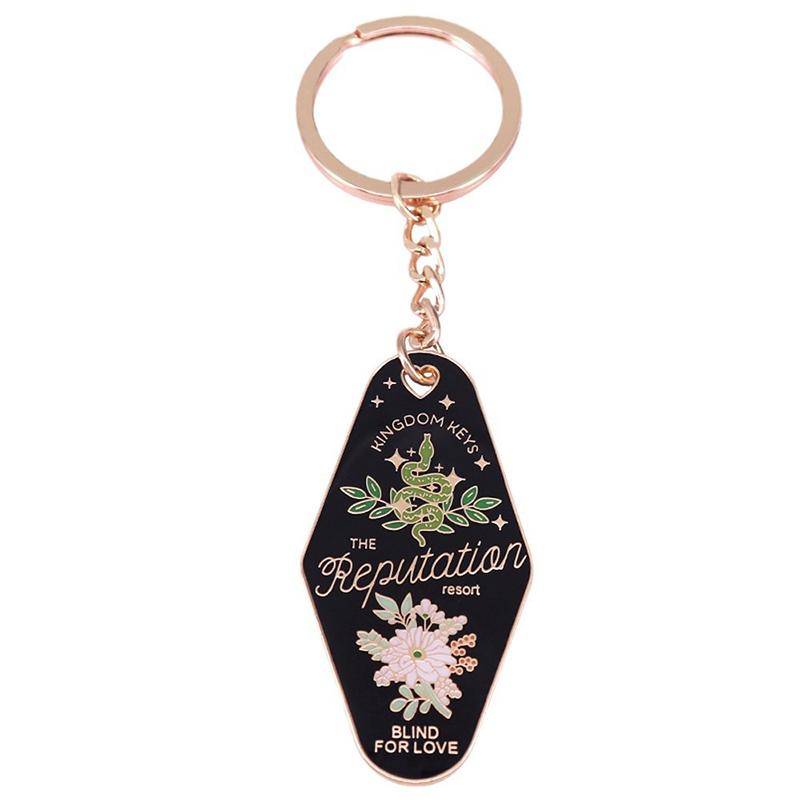 1PCS Y2K Bag Pendant Reputation Resort Motel Snake Music Lovers Fans Alloy Enamel Keychain DIY Decoration
1PCS Y2K Bag Pendant Reputation Resort Motel Snake Music Lovers Fans Alloy Enamel Keychain DIY Decoration