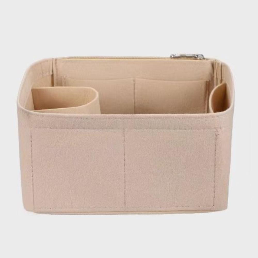 Bag Organizer Insert Felt Material Handbag Shaper Liner Storage Pouch For Vegetable Basket Bag Multi Anti Wear Interior Liner S 13x6x9cm бежевый
Bag Organizer Insert Felt Material Handbag Shaper Liner Storage Pouch For Vegetable Basket Bag Multi Anti Wear Interior Liner S 13x6x9cm бежевый