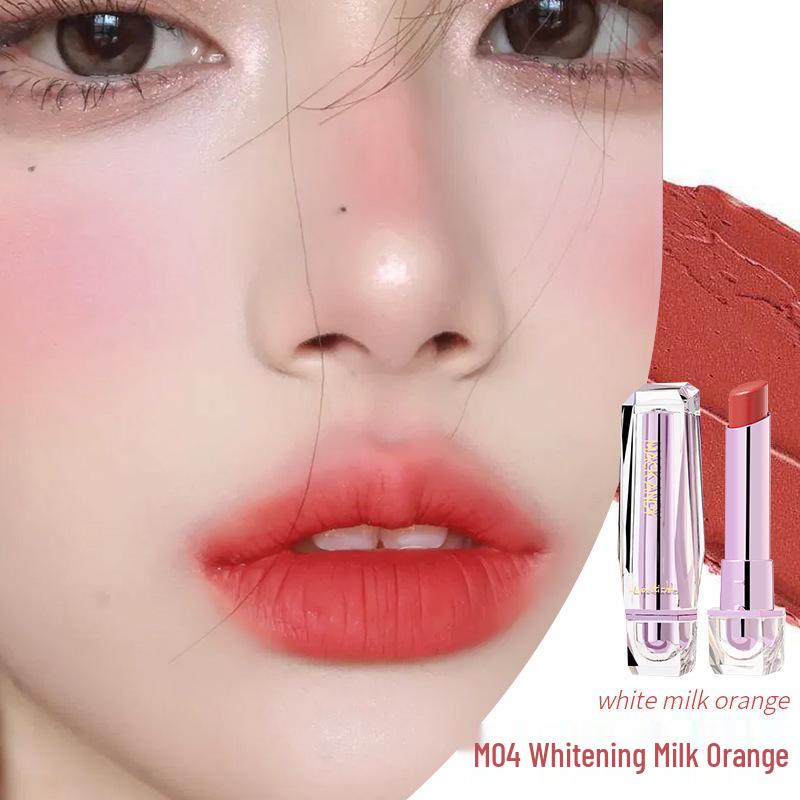 MAC Andy Light Kiss Mist Velvet Matte Lipstick - Non-Sticky, Colorfast, Enhancing White Balm
MAC Andy Light Kiss Mist Velvet Matte Lipstick - Non-Sticky, Colorfast, Enhancing White Balm