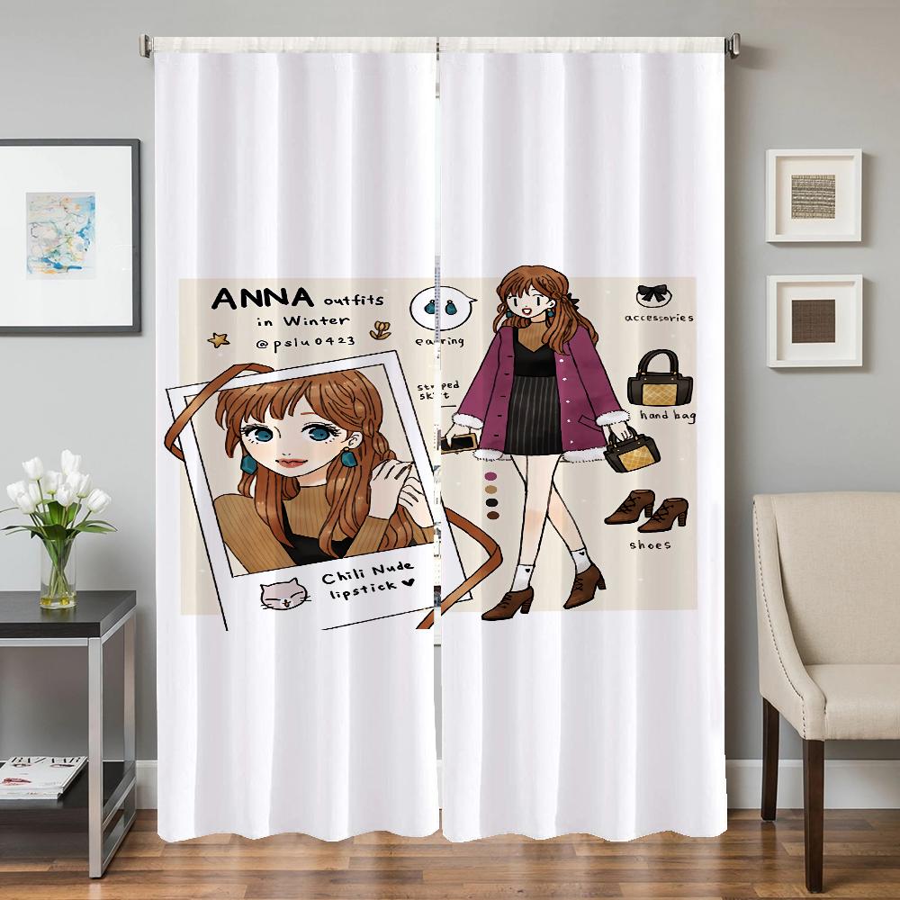 Kitchen Curtains Living Room Door Curtain Princess Daily Life Partition Bedroom Decoration Home Light Blocking Set Of 2 Made Polyester Sitting Decor W100*H130(CM)-Rod Pocket&2PCS
Kitchen Curtains Living Room Door Curtain Princess Daily Life Partition Bedroom Decoration Home Light Blocking Set Of 2 Made Polyester Sitting Decor W100*H130(CM)-Rod Pocket&2PCS