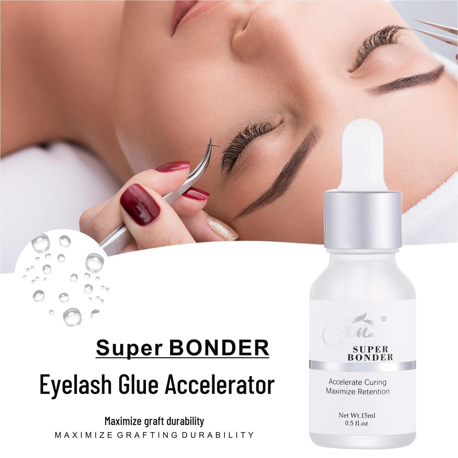 Eyelash Glue Accelerator: Quick-Drying, Long-Lasting Super Bonder for Extensions Standard 15ml
Eyelash Glue Accelerator: Quick-Drying, Long-Lasting Super Bonder for Extensions Standard 15ml