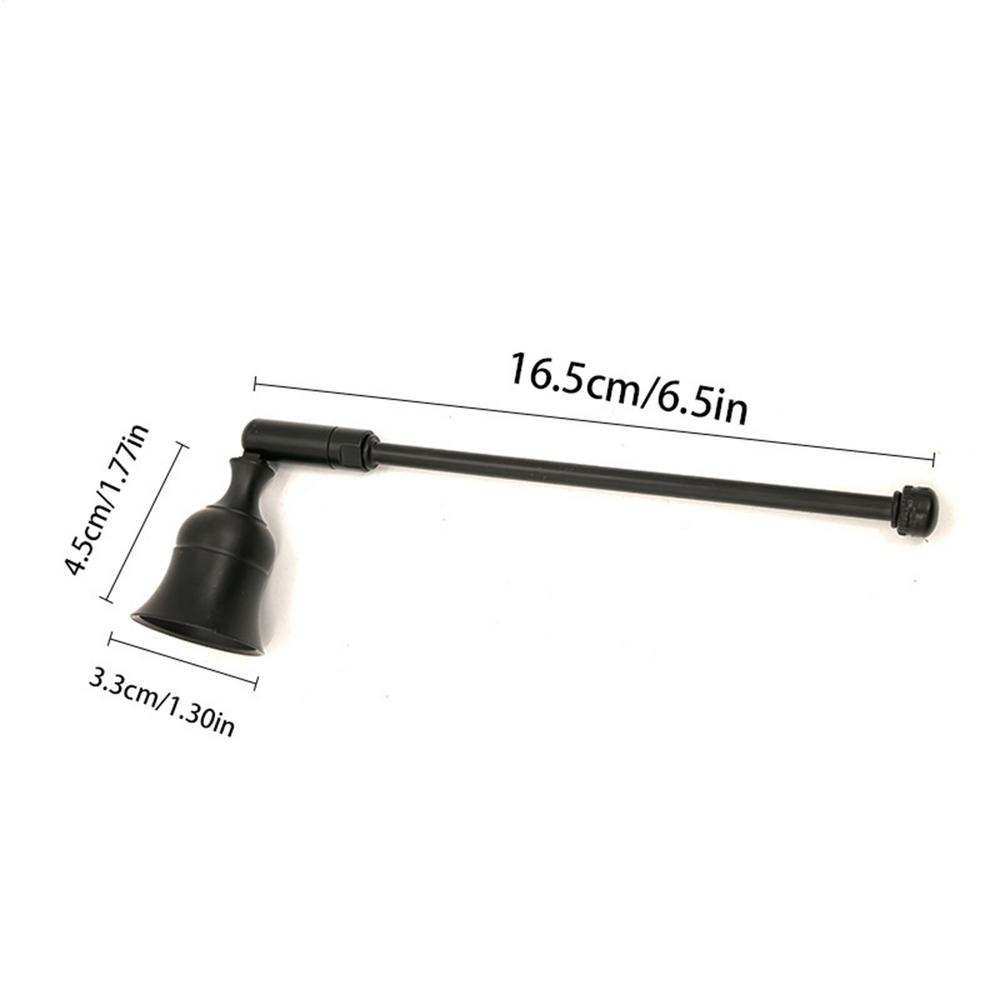 Candle Stopper Metal Candlesnuffers With Long Handle Candle Wick Flame Extinguisher For Bathroom Restaurant Living Room Spa Room чорний
Candle Stopper Metal Candlesnuffers With Long Handle Candle Wick Flame Extinguisher For Bathroom Restaurant Living Room Spa Room чорний