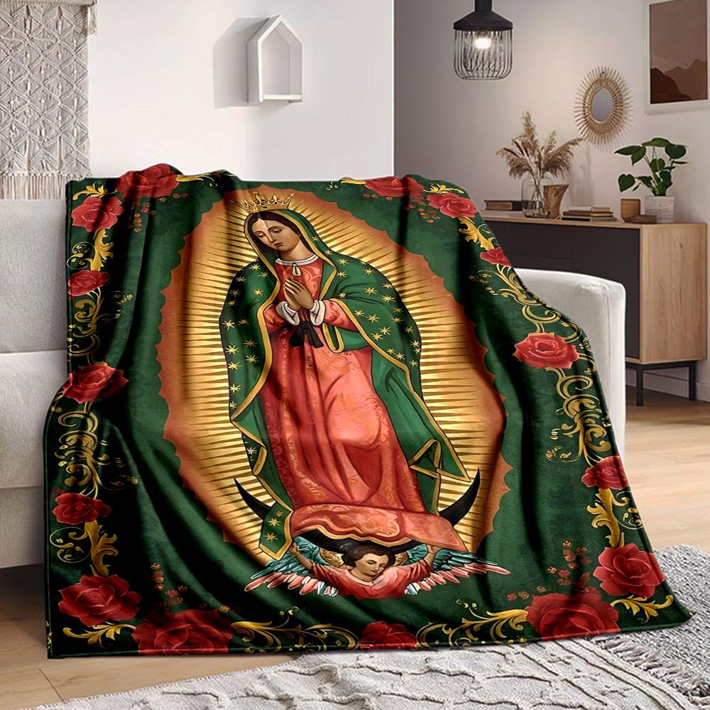 1pc Virgin Mary Icon Blanket - Perfect Gift for Birthdays, Christmas & Halloween- Soft, Warm & Versatile yy250909174 75x90cm
1pc Virgin Mary Icon Blanket - Perfect Gift for Birthdays, Christmas & Halloween- Soft, Warm & Versatile yy250909174 75x90cm