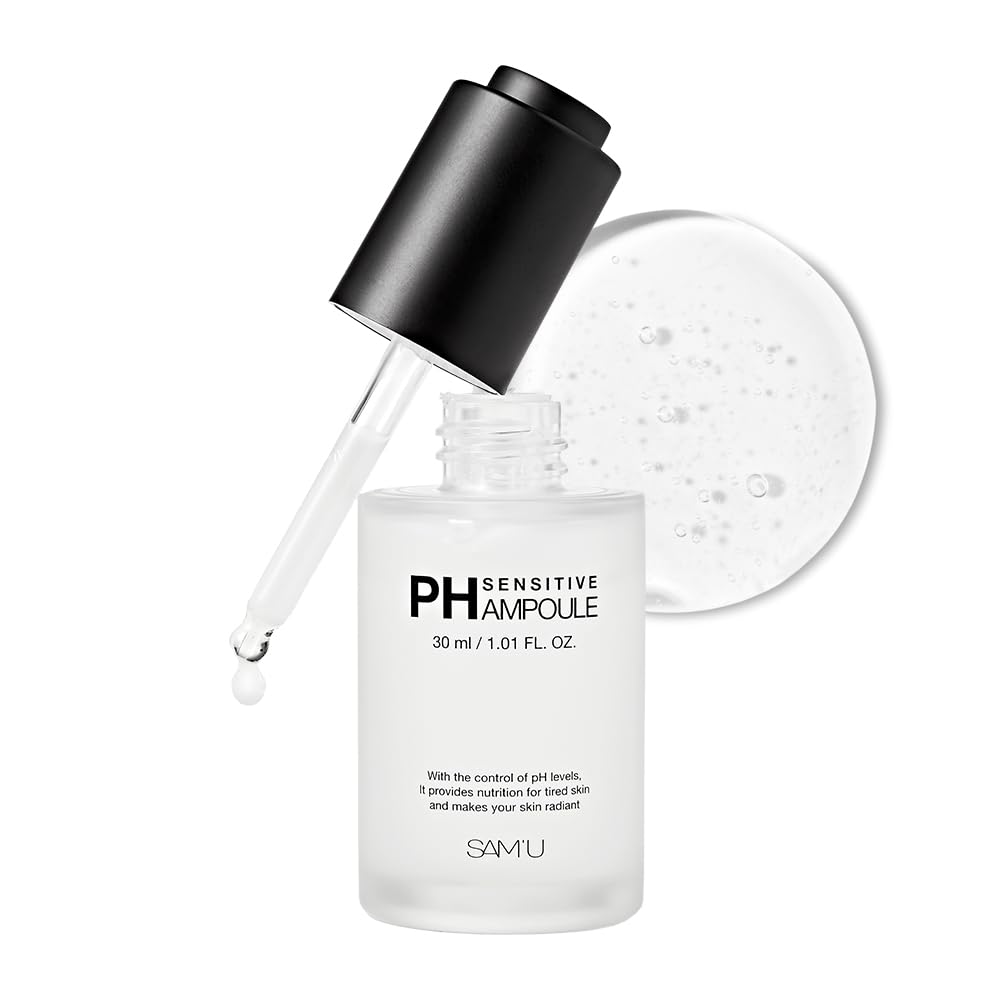 Samu PH Sensitive Ampoule 30ml PH SENSITIVE AMPOULE Serum Niacinamide Ceramide Adenosine Korean Cosmetics Korean Skin Care Skin Care Hypoallergenic
Samu PH Sensitive Ampoule 30ml PH SENSITIVE AMPOULE Serum Niacinamide Ceramide Adenosine Korean Cosmetics Korean Skin Care Skin Care Hypoallergenic