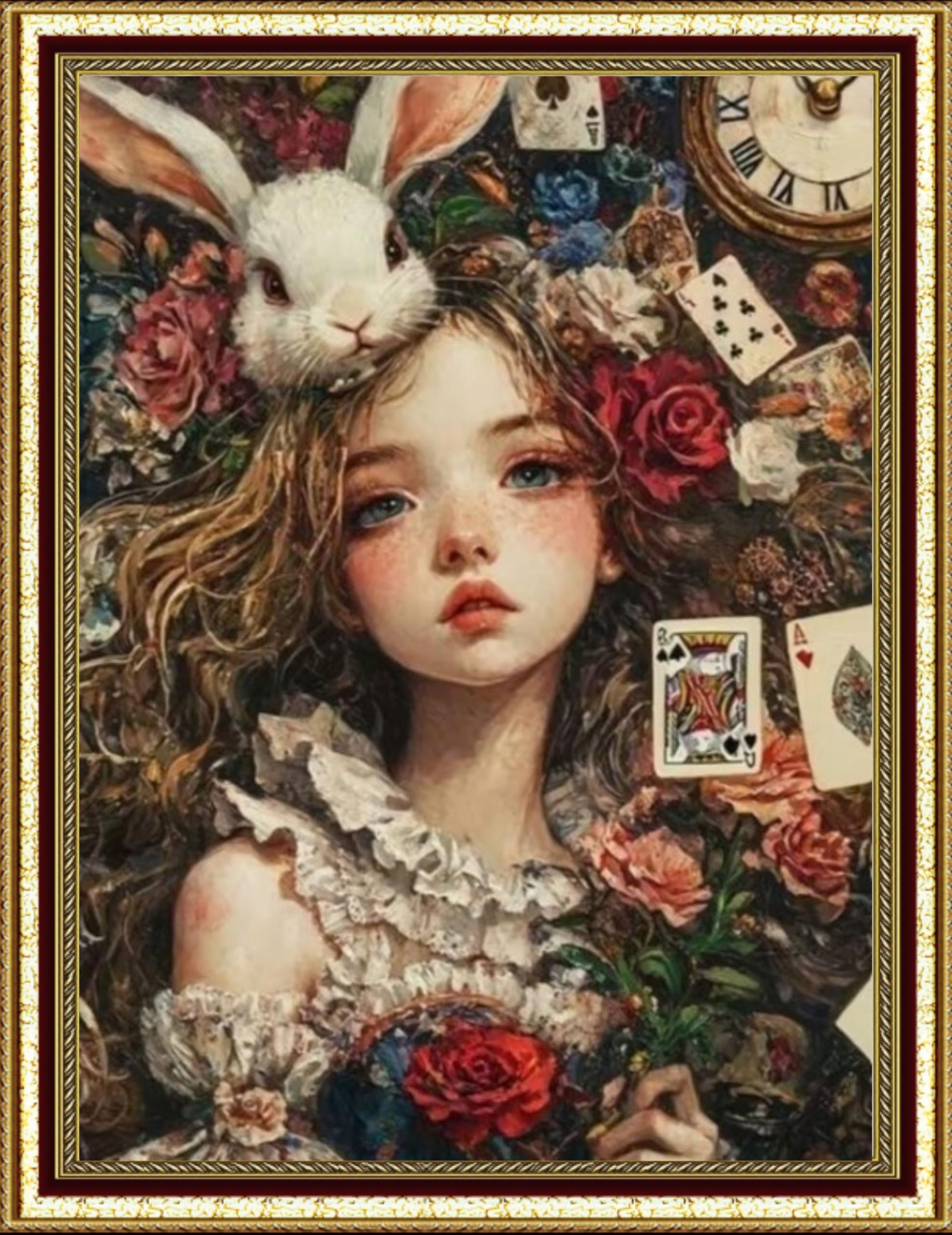 Art Kit using Fairy Frame 30 x 42cm A3 Square Beads Handmade Kit AN-diaartDiamond Dust, Pre-printed Beginner-friendly (AMAB-52)
Art Kit using Fairy Frame 30 x 42cm A3 Square Beads Handmade Kit AN-diaartDiamond Dust, Pre-printed Beginner-friendly (AMAB-52)