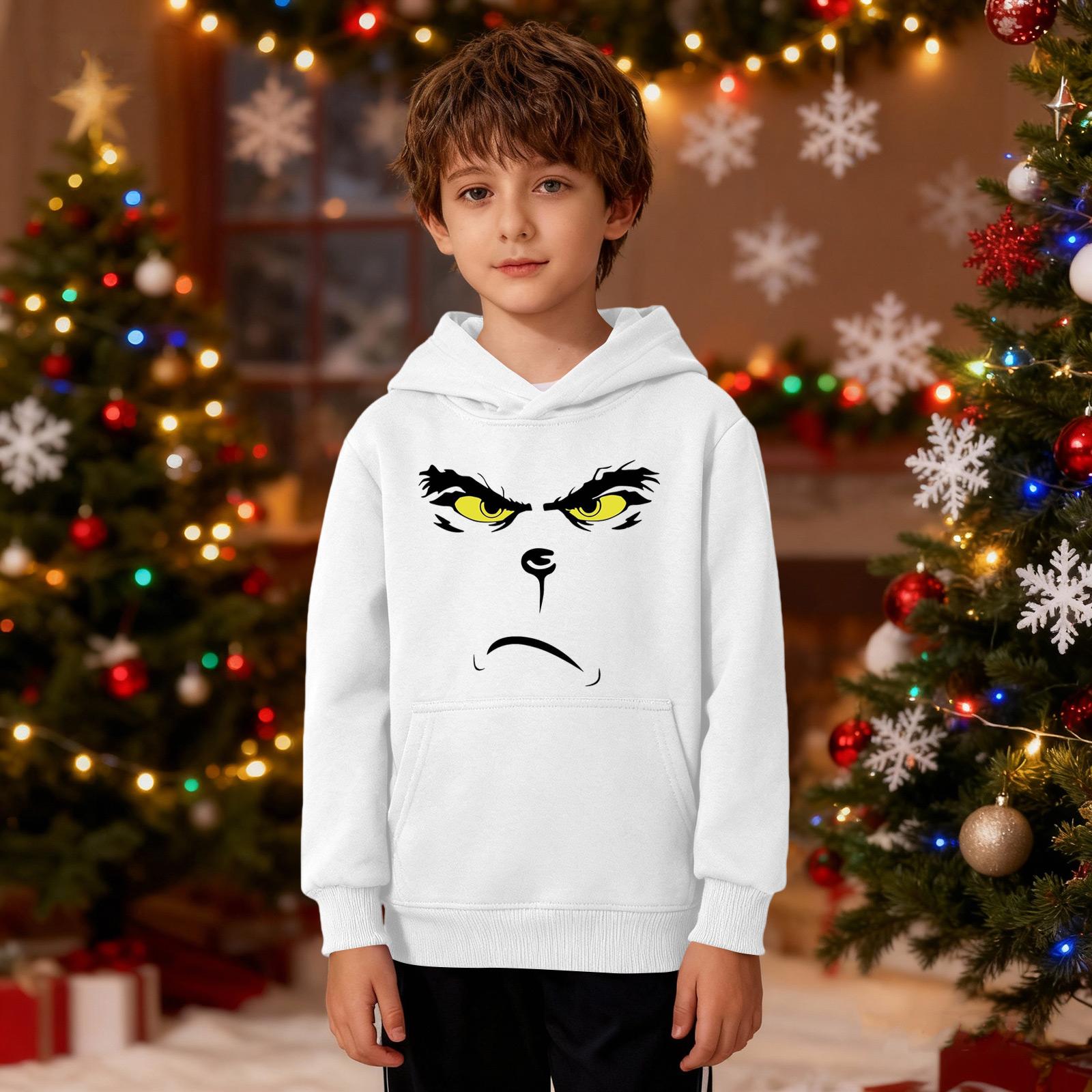 Рождественский свитшот для мальчиков и девочек, уродливая рождественская футболка, свитшот с круглым вырезом, для малышей, с длинным рукавом, пуловер, наряд, топы 160 белый
Рождественский свитшот для мальчиков и девочек, уродливая рождественская футболка, свитшот с круглым вырезом, для малышей, с длинным рукавом, пуловер, наряд, топы 160 белый