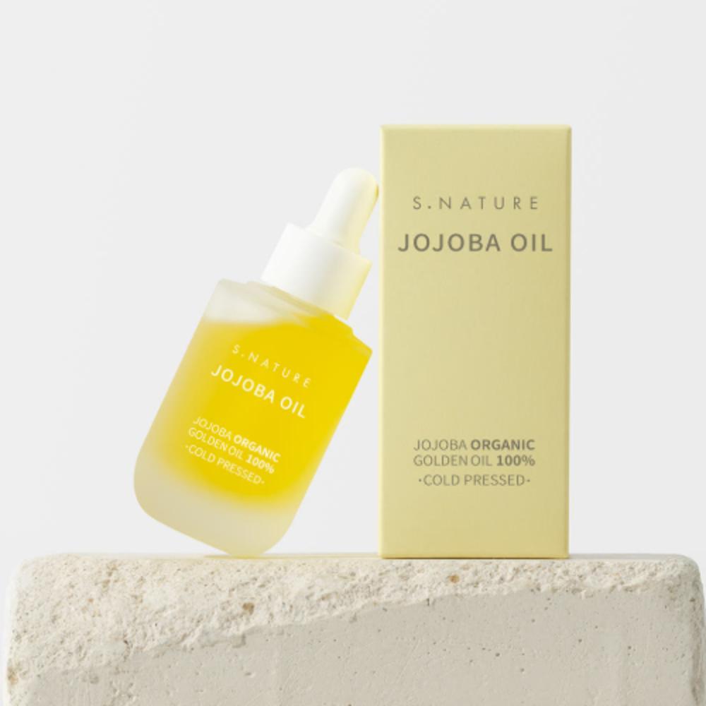 S-NATURE Jojoba Oil 30ml 100% Pure & Cold-Pressed Natural Facial Oil
S-NATURE Jojoba Oil 30ml 100% Pure & Cold-Pressed Natural Facial Oil