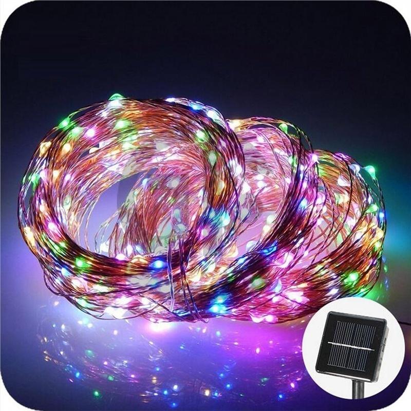 Праздничное освещение, 100 светодиодов на солнечных батареях, светодиодная гирлянда, сказочный свет, Свадебная вечеринка, красочный домашний декор
Праздничное освещение, 100 светодиодов на солнечных батареях, светодиодная гирлянда, сказочный свет, Свадебная вечеринка, красочный домашний декор
