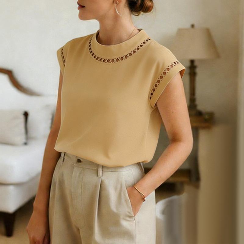 ZANZEA Women Elegant Round Neck Casual Short Sleeve Blouse 5XL хакі
ZANZEA Women Elegant Round Neck Casual Short Sleeve Blouse 5XL хакі