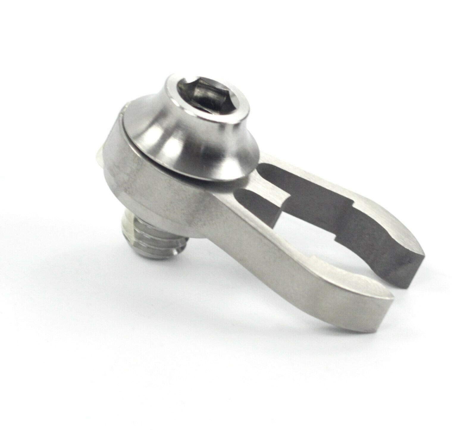 Silverock Aceoffix Bicycle Titanium Handlebar Catcher for Folding Bikes, Rust-Resistant, 12g, Ti Snap
Silverock Aceoffix Bicycle Titanium Handlebar Catcher for Folding Bikes, Rust-Resistant, 12g, Ti Snap