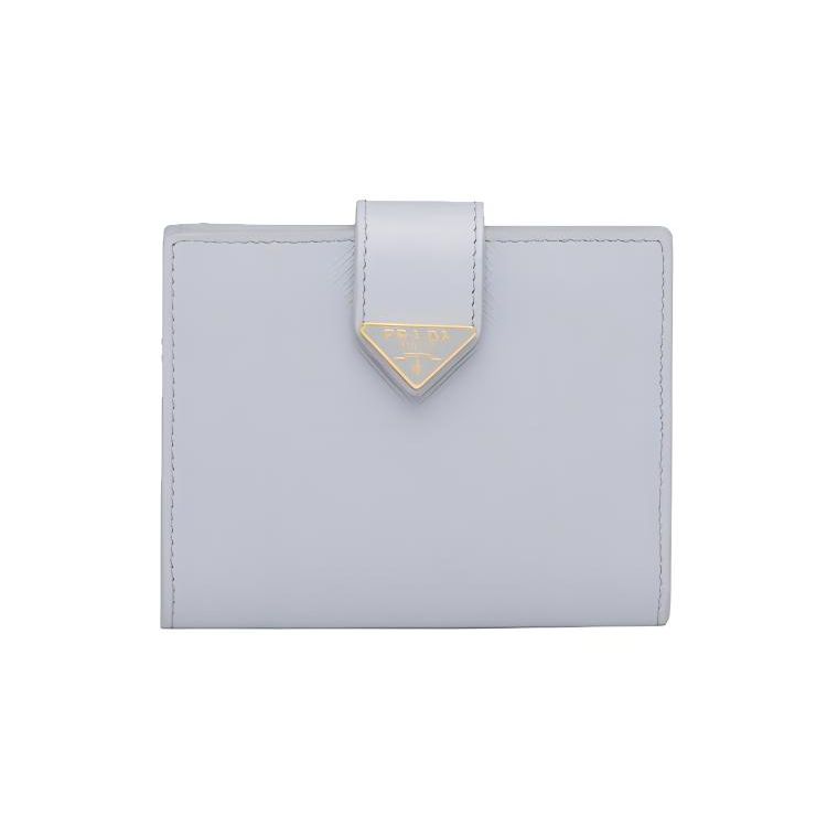 Prada Saffiano Triangle Logo Snap Closure Leather Wallet Women Wallet Blue 1MV204_2DYG_F0591 Basic Set (Bag+Dust Bag)
Prada Saffiano Triangle Logo Snap Closure Leather Wallet Women Wallet Blue 1MV204_2DYG_F0591 Basic Set (Bag+Dust Bag)
