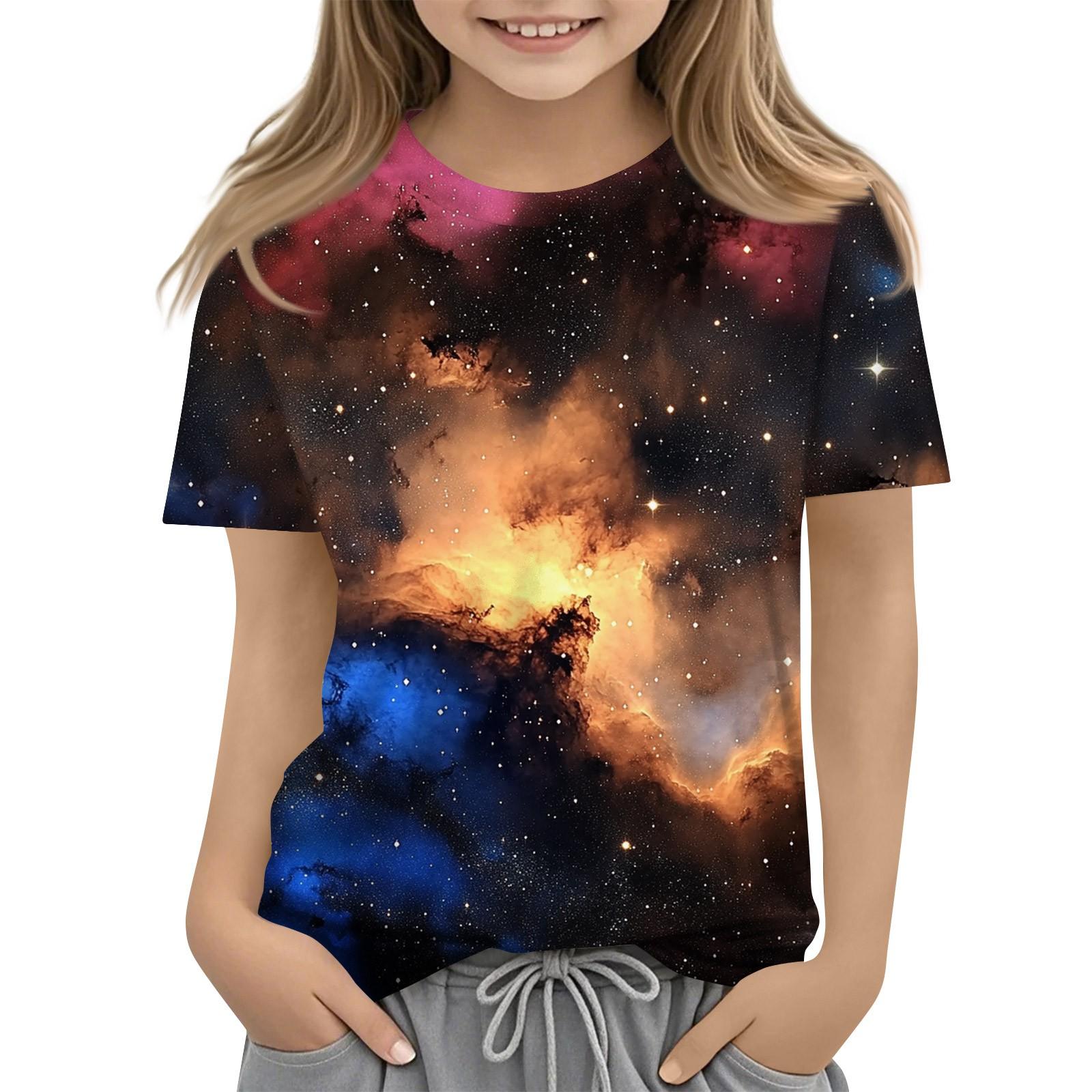 Toddler Girl Boy Shirt Cute Starlit Sky Printed T-Shirts Kids Shirts 1-15Y 130 помаранчевий
Toddler Girl Boy Shirt Cute Starlit Sky Printed T-Shirts Kids Shirts 1-15Y 130 помаранчевий