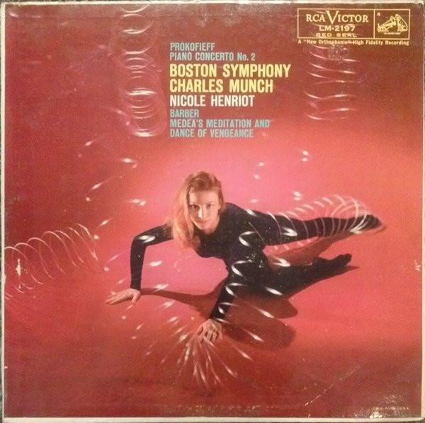 LP Record BOSTON SYMPHONY ORCHESTRA, CHARLES - Prokofieff - Piano Concerto No. 2 / LM2197 RCA Victor Red 1958 US Classical Used
LP Record BOSTON SYMPHONY ORCHESTRA, CHARLES - Prokofieff - Piano Concerto No. 2 / LM2197 RCA Victor Red 1958 US Classical Used