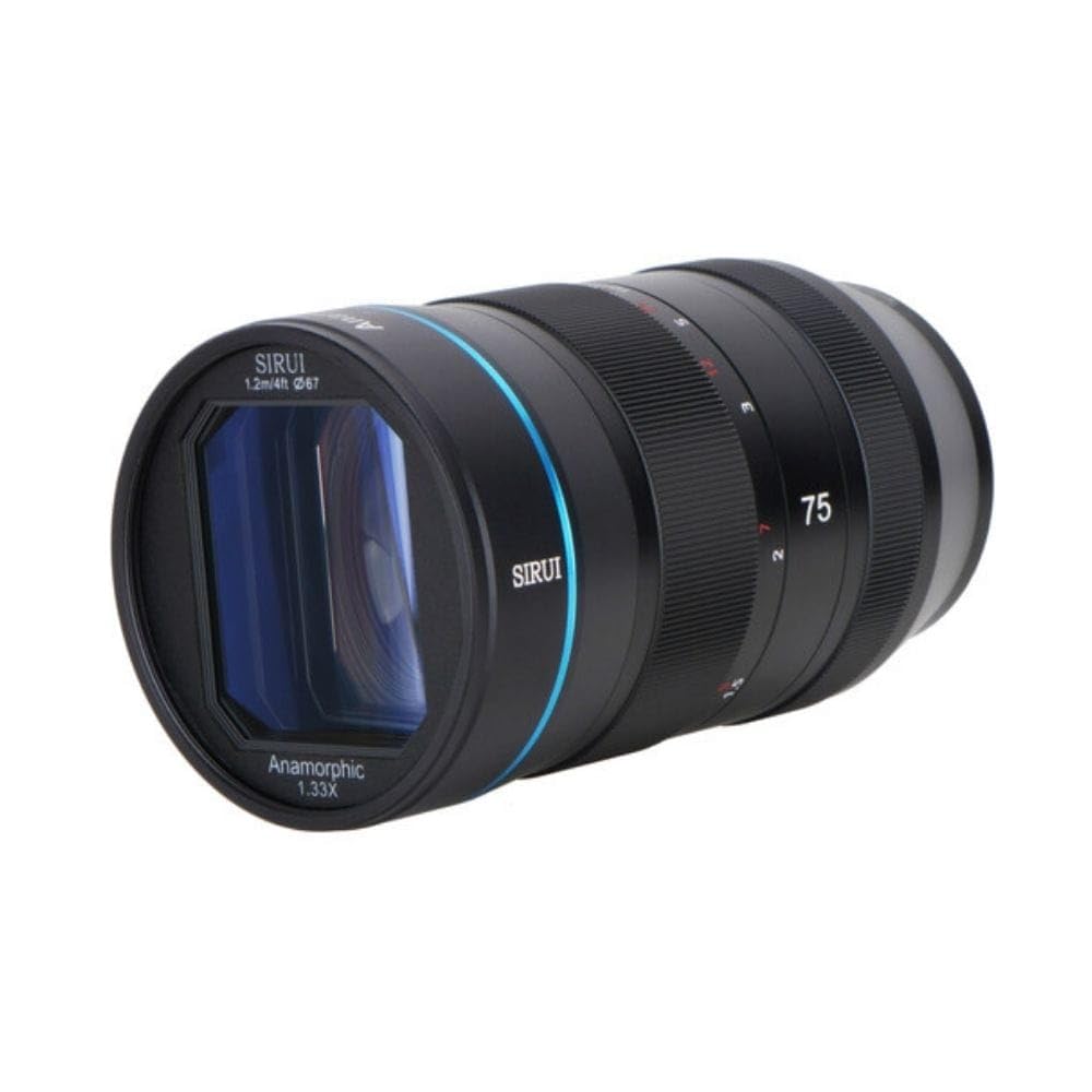 SIRUI 75mm Anamorphic Lens F1.8 1.33X APS-C (X Mount)
SIRUI 75mm Anamorphic Lens F1.8 1.33X APS-C (X Mount)
