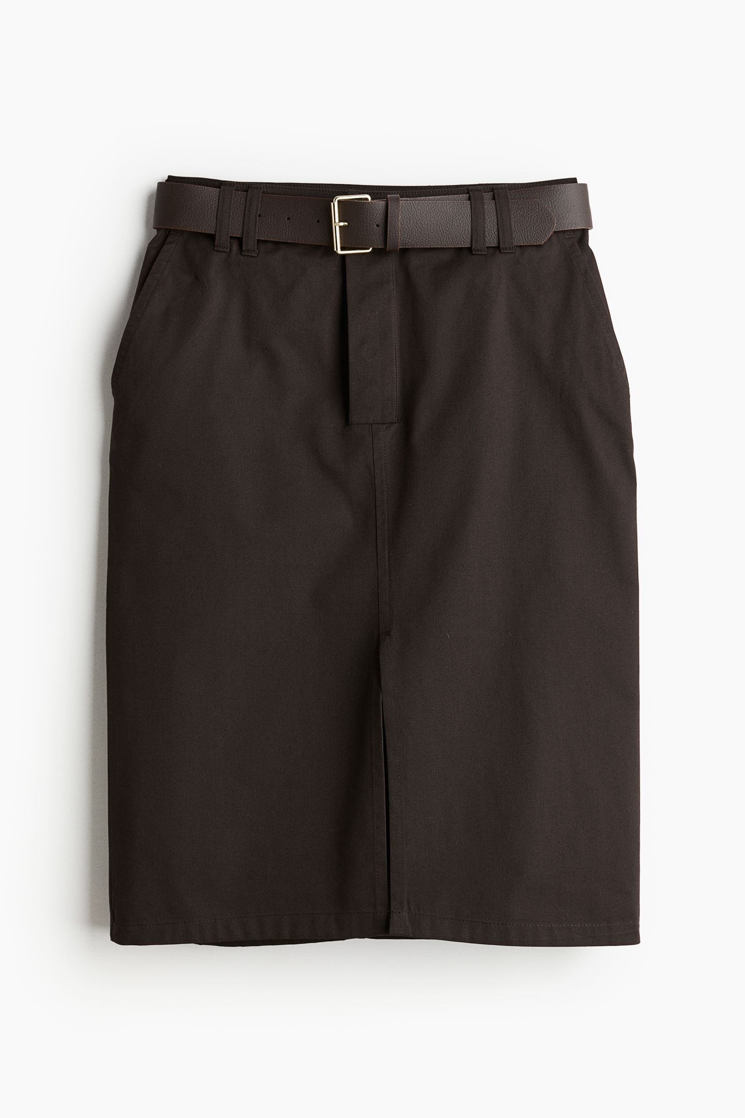 Юбка в стиле милитари с поясом
Юбка в стиле милитари с поясом