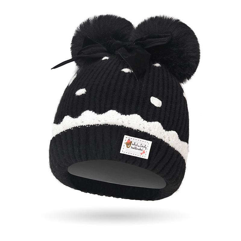 Детская осенне-зимняя шапка для девочек с бантом для волос, теплая вязаная защитная шапка для ушей, детская шерстяная шапка
Детская осенне-зимняя шапка для девочек с бантом для волос, теплая вязаная защитная шапка для ушей, детская шерстяная шапка