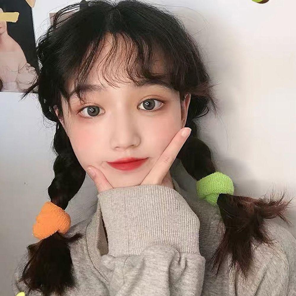 Children For Girls Candy Color Korean Scrunchies Ponytail Holder Women Hair Ties Hair Rope Rings
Children For Girls Candy Color Korean Scrunchies Ponytail Holder Women Hair Ties Hair Rope Rings