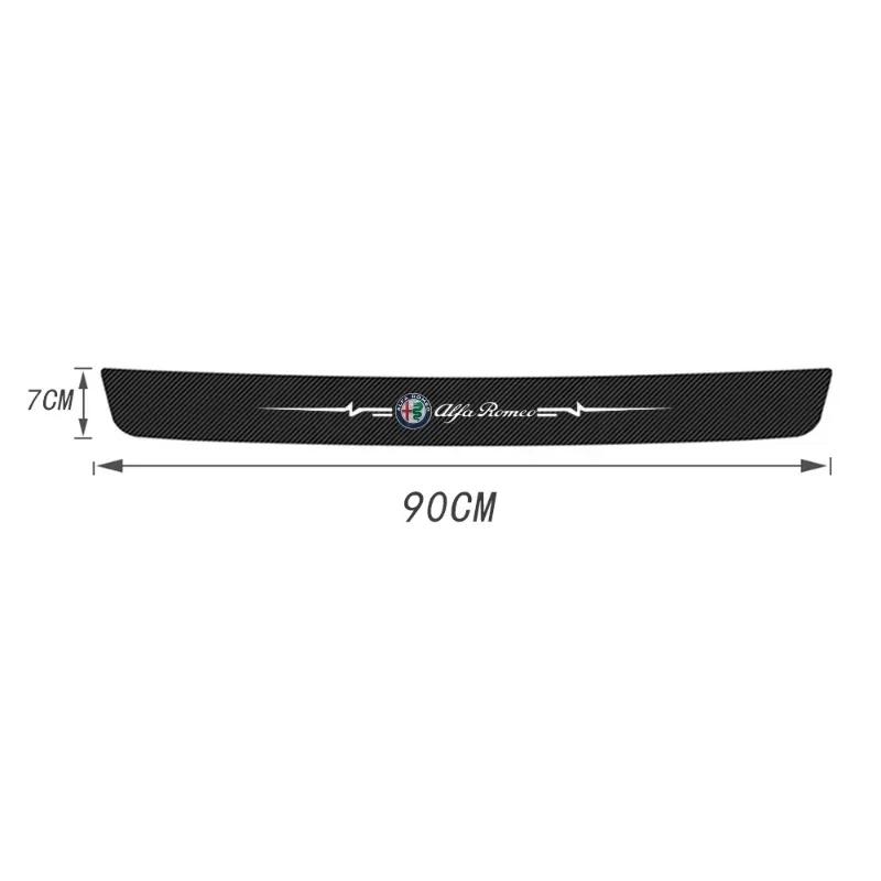 For Alfa Romeo Car Door Sill Protector Sticker Carbon Fiber Rear Tail Bumper Decals for Alfa Romeo Giulia 159 147 156 4C Stelvio
For Alfa Romeo Car Door Sill Protector Sticker Carbon Fiber Rear Tail Bumper Decals for Alfa Romeo Giulia 159 147 156 4C Stelvio