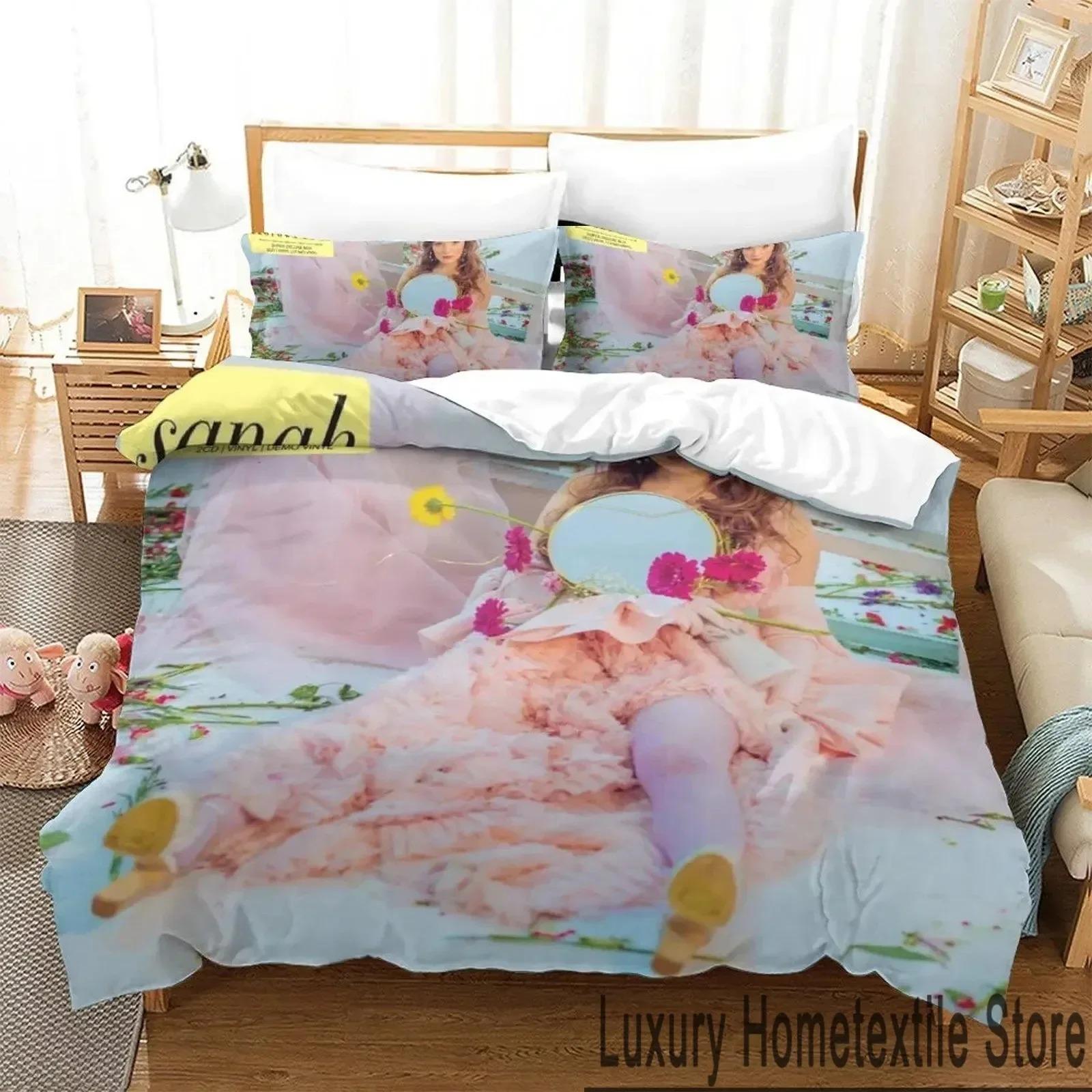 3D-принт Sanah Комплект постельного белья для мальчиков и девочек Twin Queen King Size Пододеяльник Наволочка Кровать для мальчиков Взрослый Домашний текстиль Текстиль EU Single 135x200cm