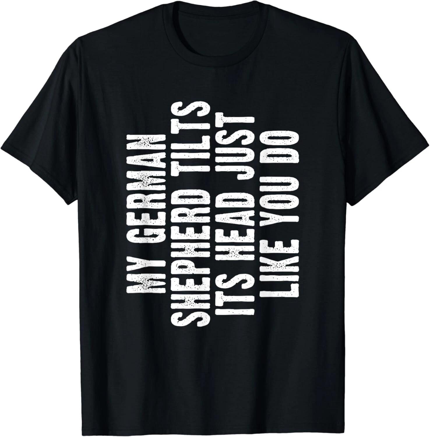 German Shepherd Gift Tilt Head Dog Cute Funny Alsatian Gift Unisex T-Shirt 2XL
German Shepherd Gift Tilt Head Dog Cute Funny Alsatian Gift Unisex T-Shirt 2XL