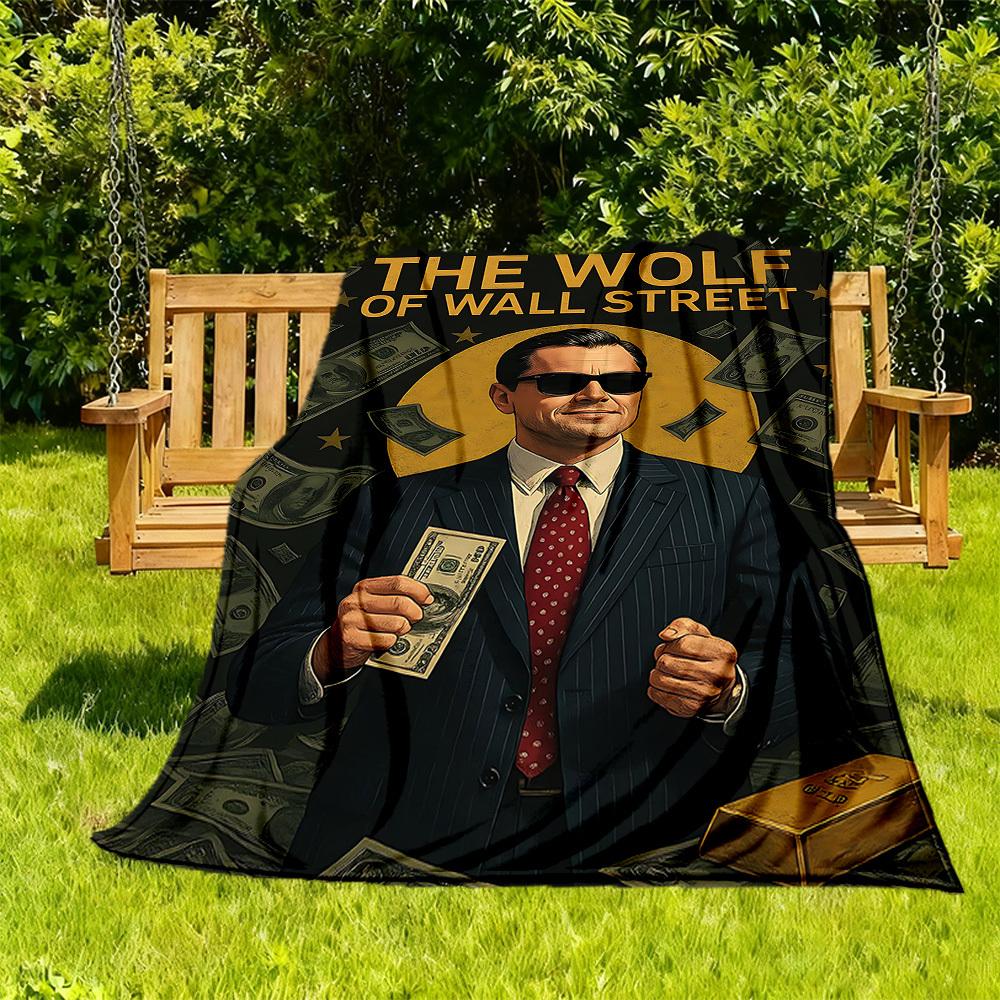 1pc Wall Street Wolf Outdoor Blanket Lightweight Flannel, Soft & Warm, All-Season Use for Sofa, Outdoor, Camping, Living Room, Office098 130x150cm
1pc Wall Street Wolf Outdoor Blanket Lightweight Flannel, Soft & Warm, All-Season Use for Sofa, Outdoor, Camping, Living Room, Office098 130x150cm