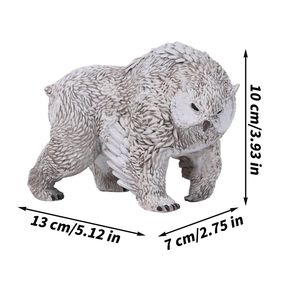 Bear Figurine Bear Garden Statue Modern Owl Head Design Sculptures Animal Resin For Garden Lawn Decorations Outside Porch Yard
Bear Figurine Bear Garden Statue Modern Owl Head Design Sculptures Animal Resin For Garden Lawn Decorations Outside Porch Yard