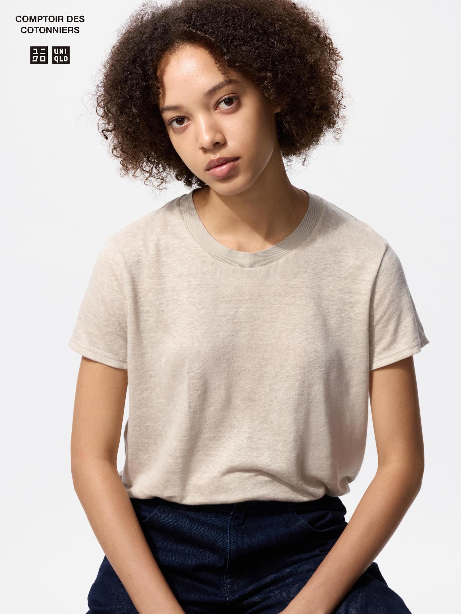 Uniqlo Льняная футболка с коротким рукавом и круглым вырезом 02 LIGHT GRAY/M
Uniqlo Льняная футболка с коротким рукавом и круглым вырезом 02 LIGHT GRAY/M