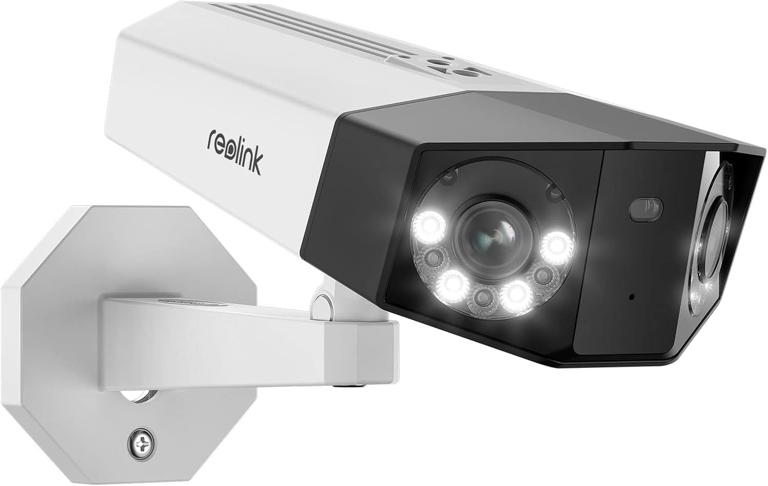 Камера безпеки Якість зображення 4K Надширококутне дротове підключення PoE 180 градусів Роздільна здатність 8 мільйонів Зовнішня мережева камера IP-камера Безпека білий
Камера безпеки Якість зображення 4K Надширококутне дротове підключення PoE 180 градусів Роздільна здатність 8 мільйонів Зовнішня мережева камера IP-камера Безпека білий