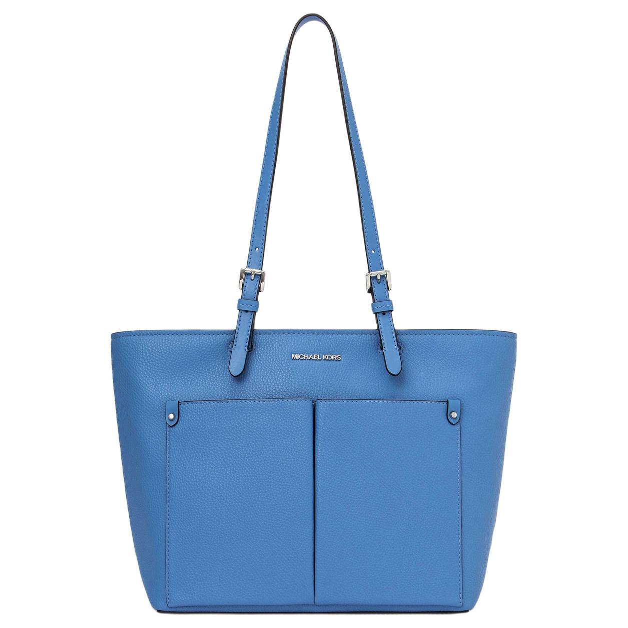 Michael Kors MK Jet Set Travel Logo Zip Closure Tote Bag Women Tote Blue 35H3STVT6B-485 Basic Set (Bag+Dust Bag)
Michael Kors MK Jet Set Travel Logo Zip Closure Tote Bag Women Tote Blue 35H3STVT6B-485 Basic Set (Bag+Dust Bag)