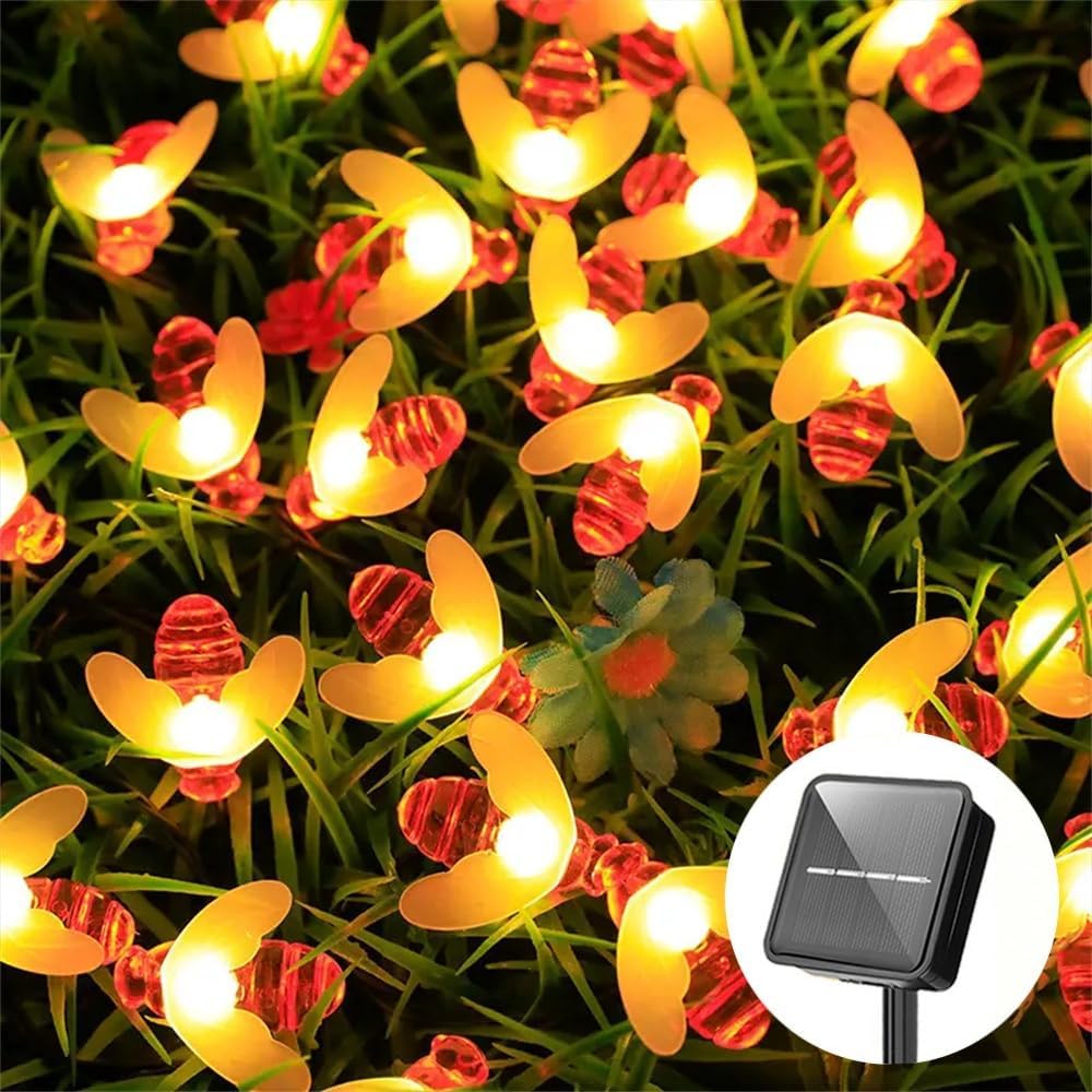 8 режимов солнечных гирлянд с пчелами, водонепроницаемая декорация для сада, цветов и деревьев, наружные фонари для забора, рождественское и новогоднее украшение solar-5m 20led
8 режимов солнечных гирлянд с пчелами, водонепроницаемая декорация для сада, цветов и деревьев, наружные фонари для забора, рождественское и новогоднее украшение solar-5m 20led