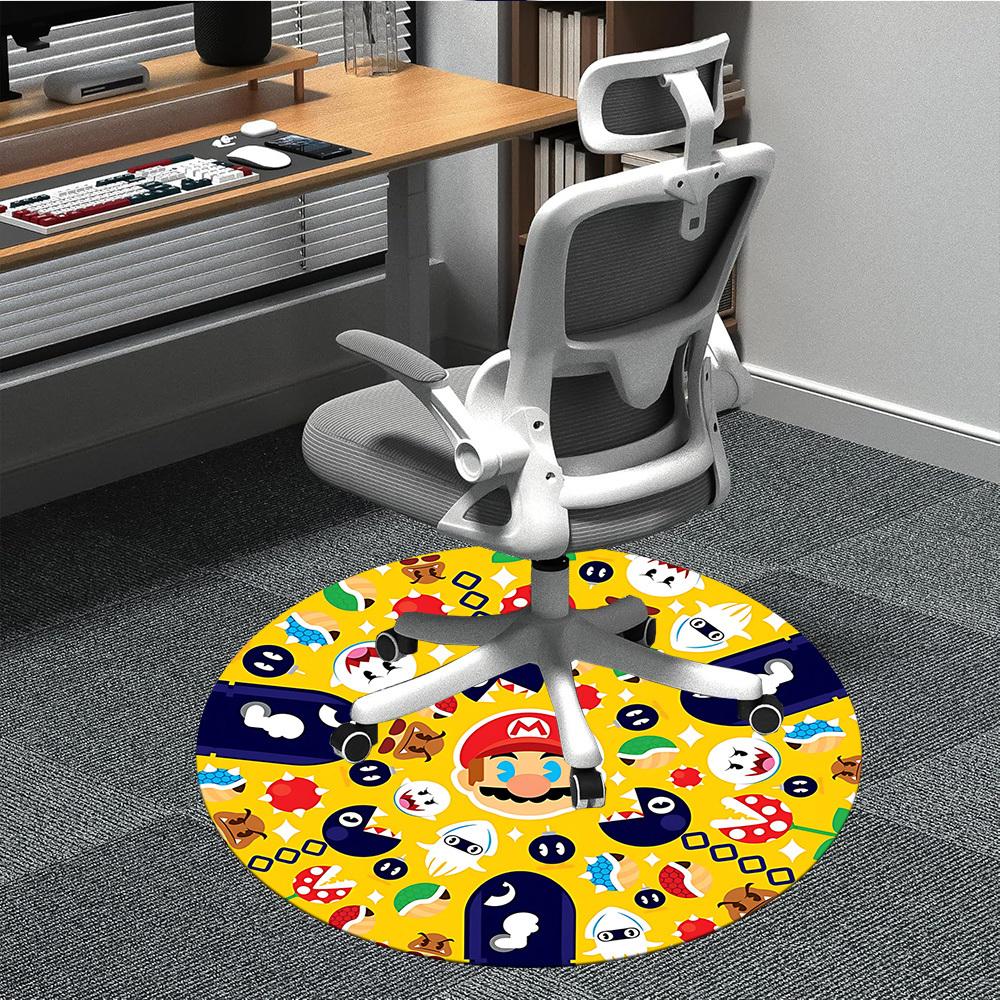 1pc Mario Characters Office Round Area Rug, Under Office Chairs Bedroom Living Room Home Decor, Room Deco, Available in Various Sizes235 80cm by 80cm
1pc Mario Characters Office Round Area Rug, Under Office Chairs Bedroom Living Room Home Decor, Room Deco, Available in Various Sizes235 80cm by 80cm