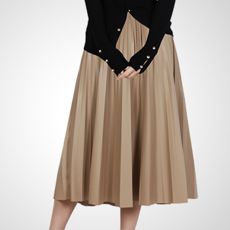 Fashion Women s Wear Elegant Khaki Mid Length Long Length Skirt Khaki S
Fashion Women s Wear Elegant Khaki Mid Length Long Length Skirt Khaki S