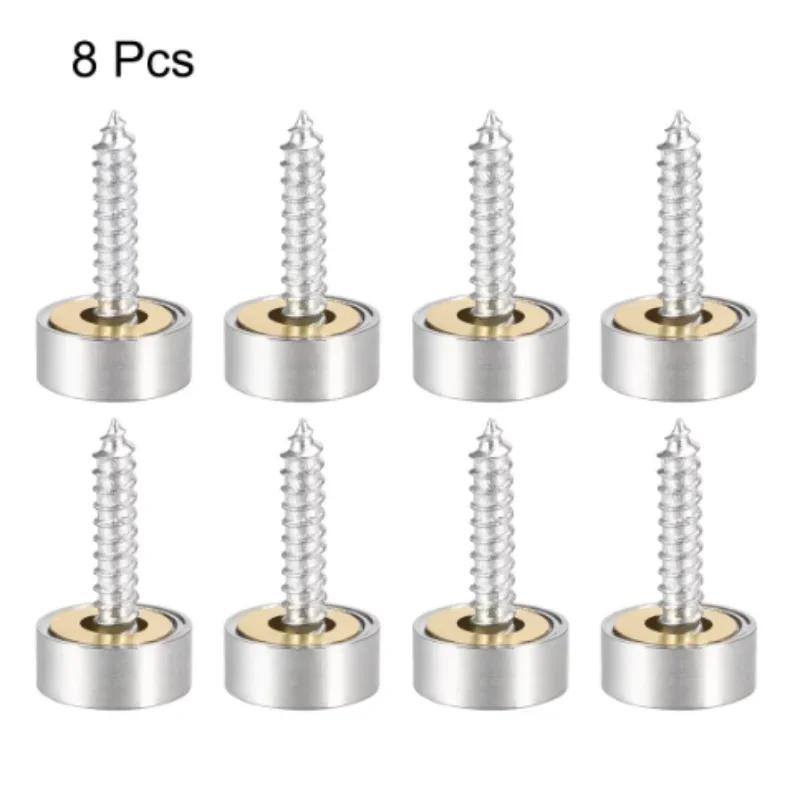 4PCS/8PCS Universal Mirror Screw Set Glass Furniture Non-Slip Fixed Practical Decorative Cap Stainless Steel Home Decor Drilling 4pcs12mm
4PCS/8PCS Universal Mirror Screw Set Glass Furniture Non-Slip Fixed Practical Decorative Cap Stainless Steel Home Decor Drilling 4pcs12mm