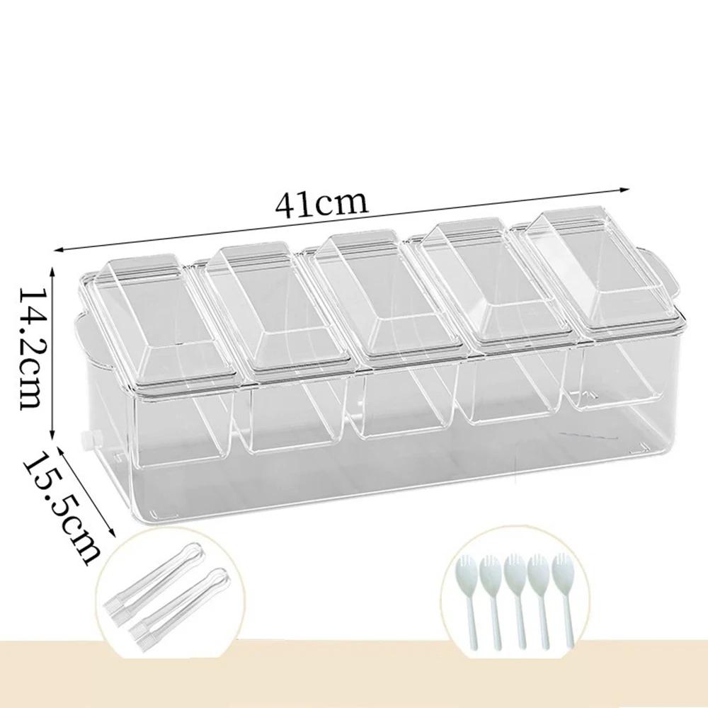 New Kitchen Refrigerator Salad Storage Box Outdoor Party Picnic Ice Box Food Grade Plastic Fresh Storage Boxes with Fork
New Kitchen Refrigerator Salad Storage Box Outdoor Party Picnic Ice Box Food Grade Plastic Fresh Storage Boxes with Fork