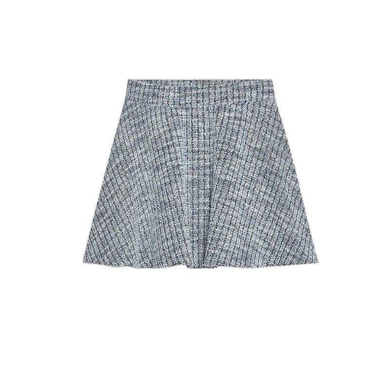 Decorated Row Button Jacquard Texture Square Collar Top 5644103 Jacquard Texture High Waist Mini Skirt 5644104 Blue Skirt L
Decorated Row Button Jacquard Texture Square Collar Top 5644103 Jacquard Texture High Waist Mini Skirt 5644104 Blue Skirt L