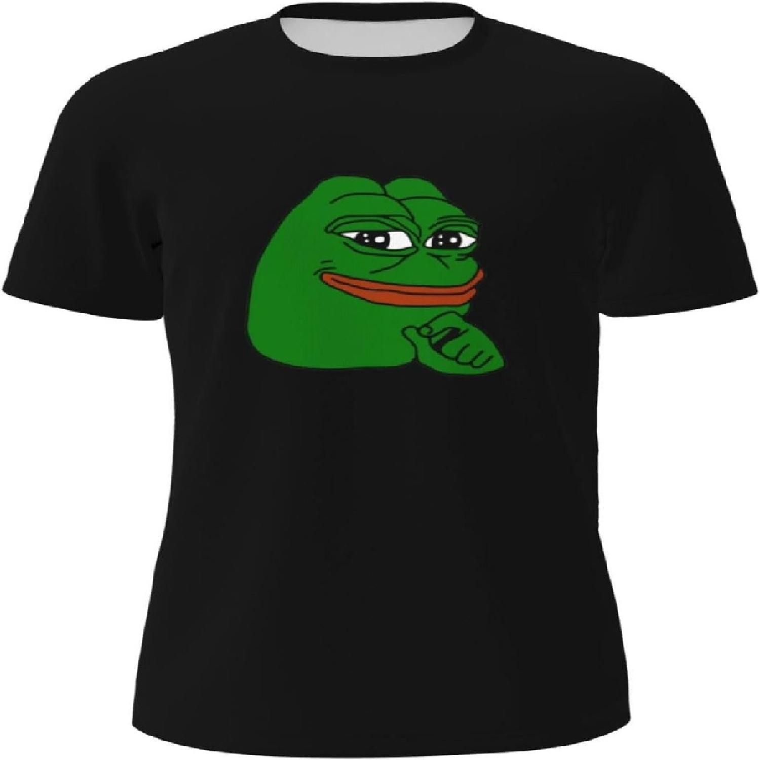 Pepe The Frog Thinking Men s Short-Sleeved Round Neck Mesh T-Shirt(8) XXXXXL різнокольоровий
Pepe The Frog Thinking Men s Short-Sleeved Round Neck Mesh T-Shirt(8) XXXXXL різнокольоровий