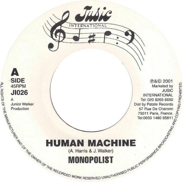 7inch Record MONOPOLIST Human Machine JI026 Jusic Internati 2001 France Reggae Ska Dub Used
7inch Record MONOPOLIST Human Machine JI026 Jusic Internati 2001 France Reggae Ska Dub Used