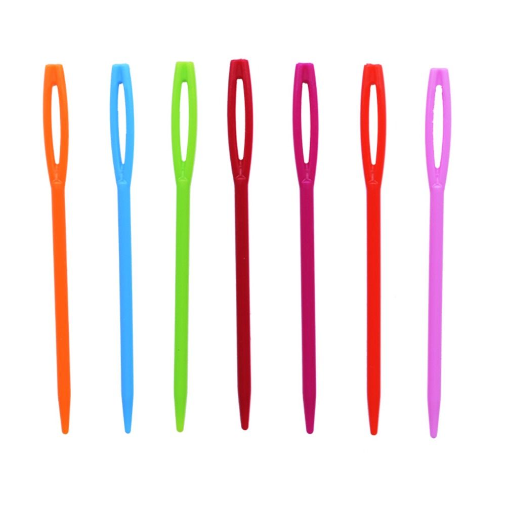 DIY Craft Plastic Needles 7/9cm DIY Crochet Hooks ABS Knitting Needles Children Toys 7cm
DIY Craft Plastic Needles 7/9cm DIY Crochet Hooks ABS Knitting Needles Children Toys 7cm