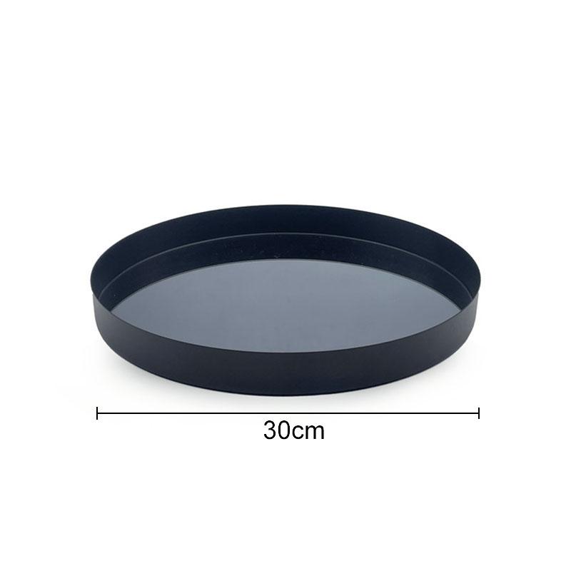 Black Mirror Glass Tray Metal Trays Decorative Storage Plate Dressing Table Jewelry Necklace Display Plate Cosmetics Organizer
Black Mirror Glass Tray Metal Trays Decorative Storage Plate Dressing Table Jewelry Necklace Display Plate Cosmetics Organizer