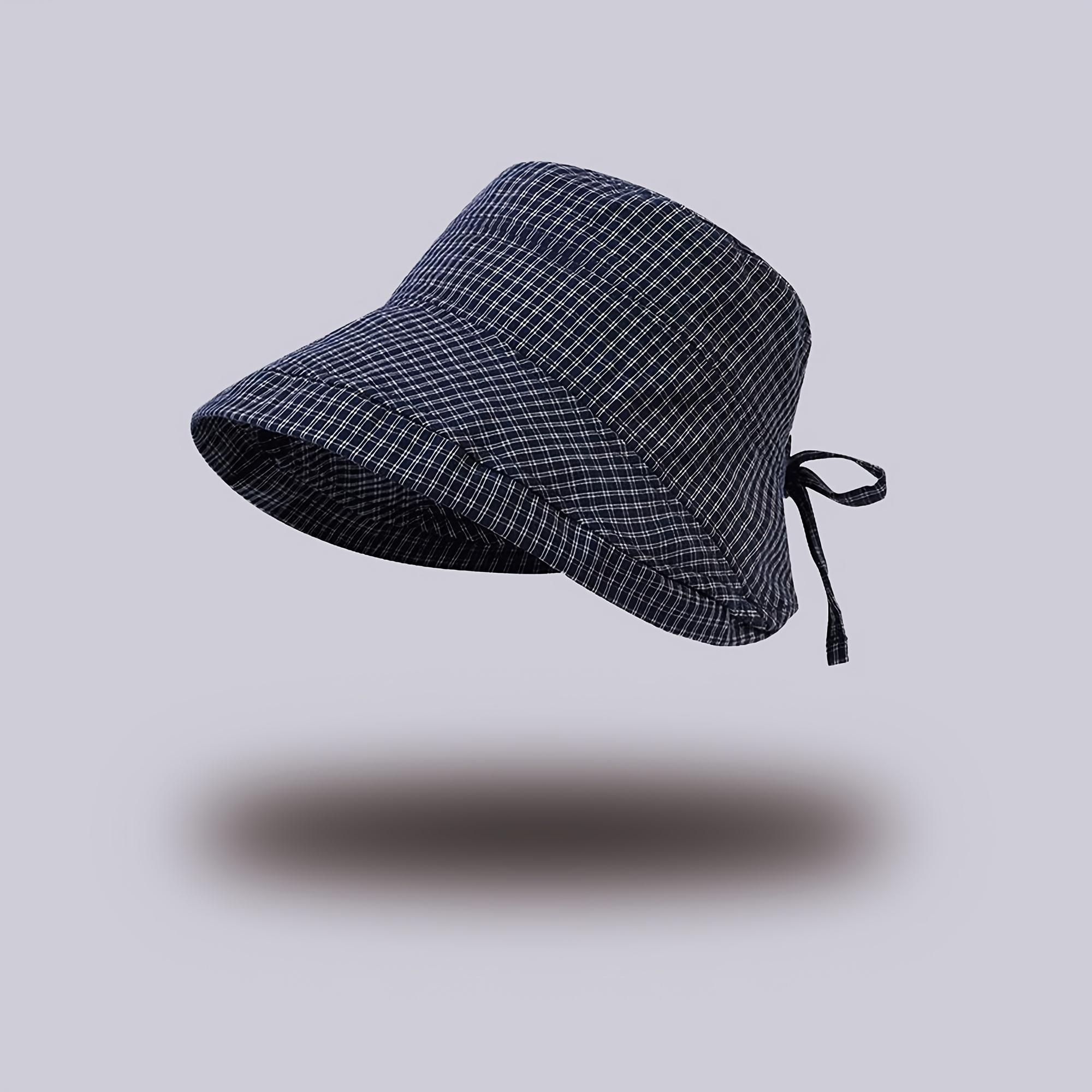 Women S Wide Brim Bucket Hat Ray Shield - Plaid Print Fisherman Hat Suitable for Travel, Beach, Hiking - Wide Brim Outdoor Sun Caps
Women S Wide Brim Bucket Hat Ray Shield - Plaid Print Fisherman Hat Suitable for Travel, Beach, Hiking - Wide Brim Outdoor Sun Caps