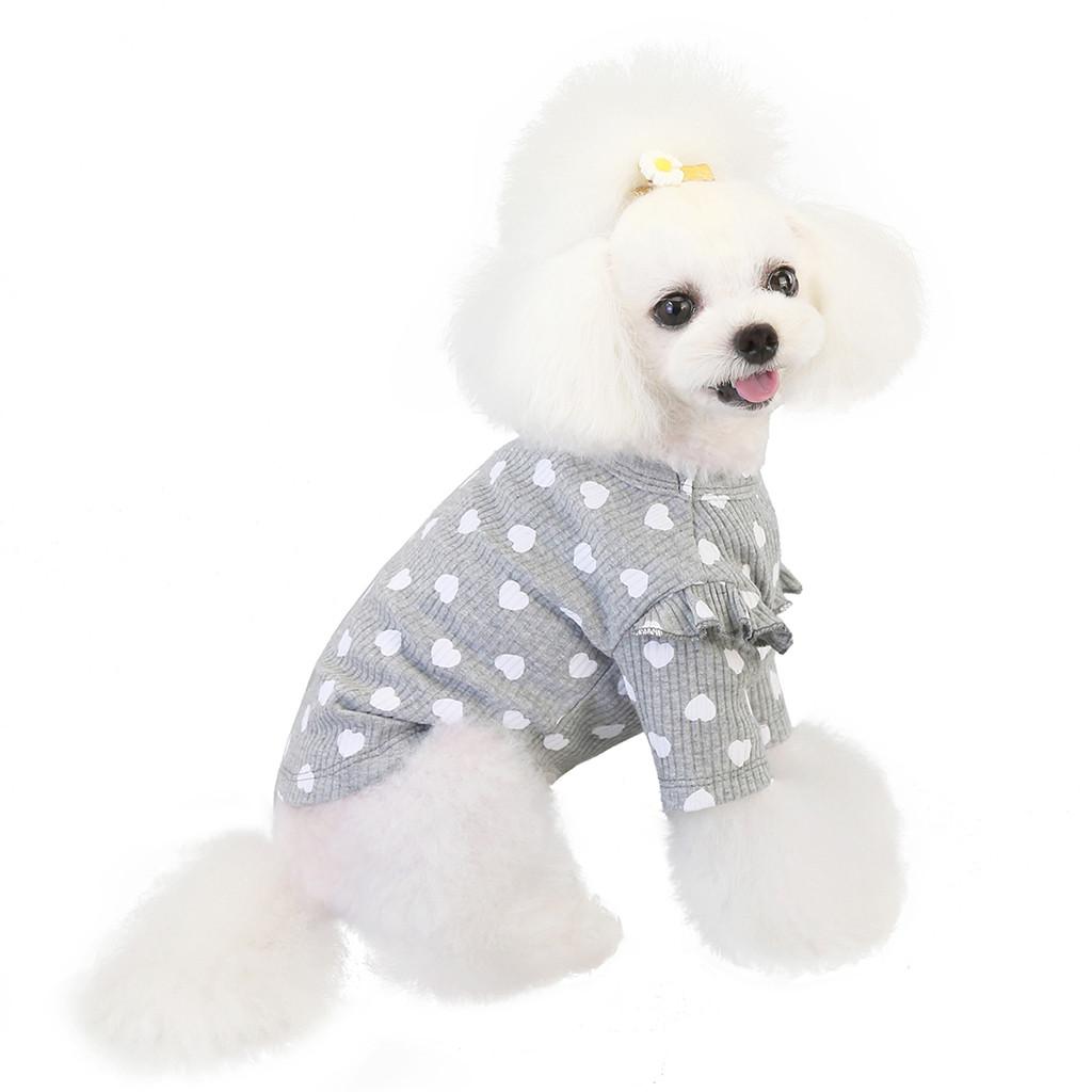 Pet clothes winter winter pet clothes love bottoming shirt L
Pet clothes winter winter pet clothes love bottoming shirt L