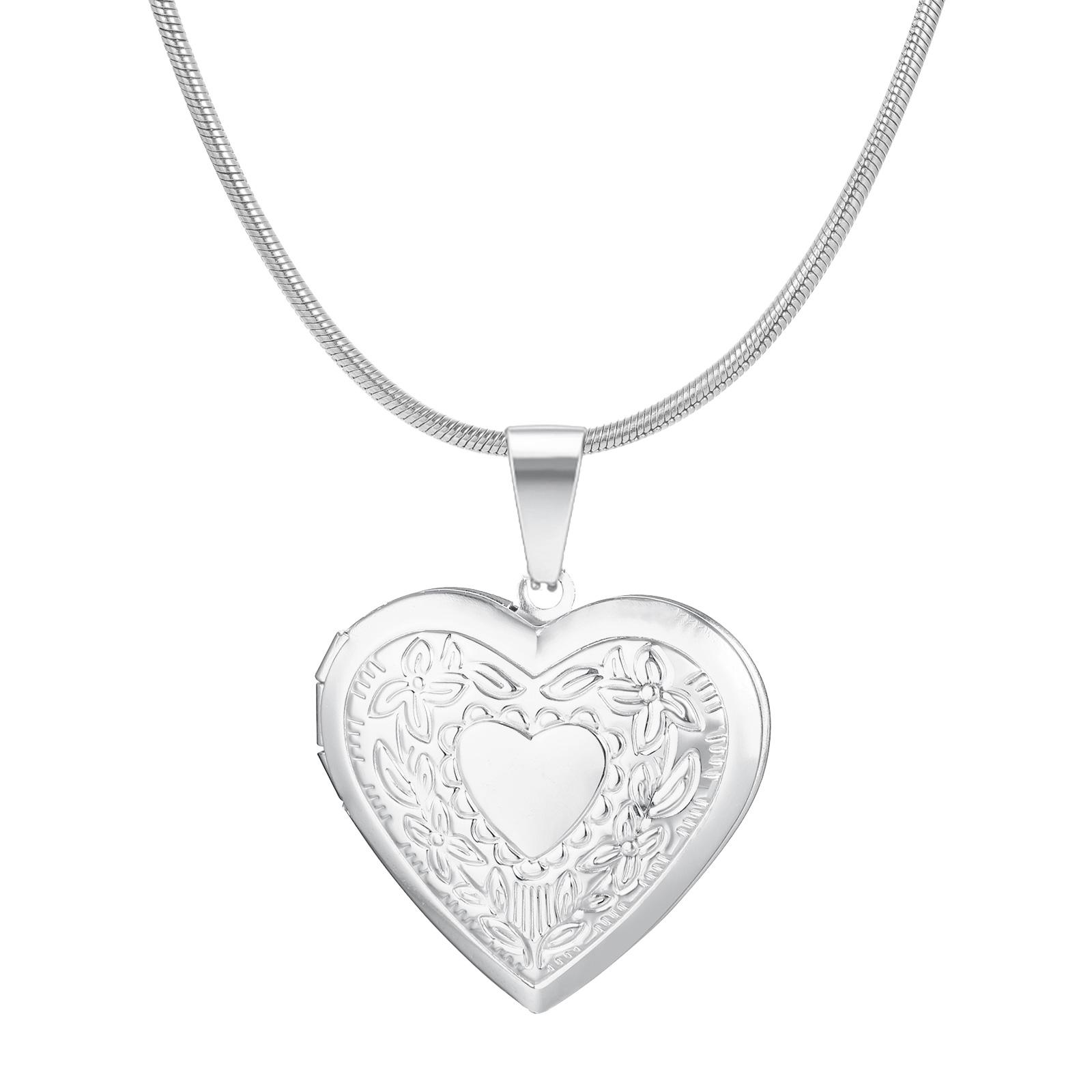 Women s Heart Shape Locket Pendant Necklaces Stainless Steel Snake Chain Necklace Trendy Jewelry Gift 70cm
Women s Heart Shape Locket Pendant Necklaces Stainless Steel Snake Chain Necklace Trendy Jewelry Gift 70cm