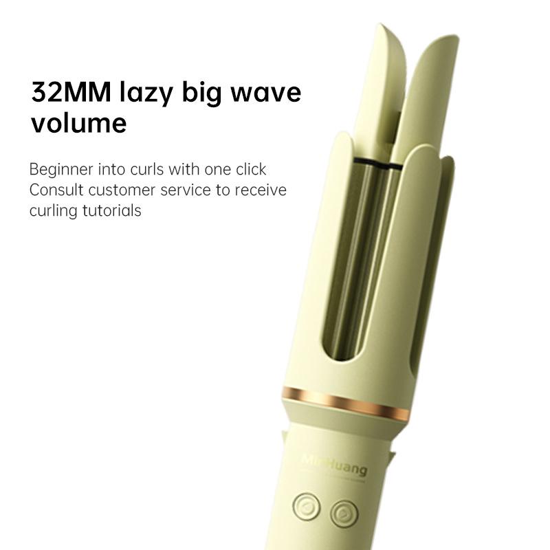 Automatic Hair Curler 32mm Negative Ions Electric Ceramic Curling Hair Stick Rotating Curl Waves Anti-Tangle Curling Iron Styler EU рожевий
Automatic Hair Curler 32mm Negative Ions Electric Ceramic Curling Hair Stick Rotating Curl Waves Anti-Tangle Curling Iron Styler EU рожевий