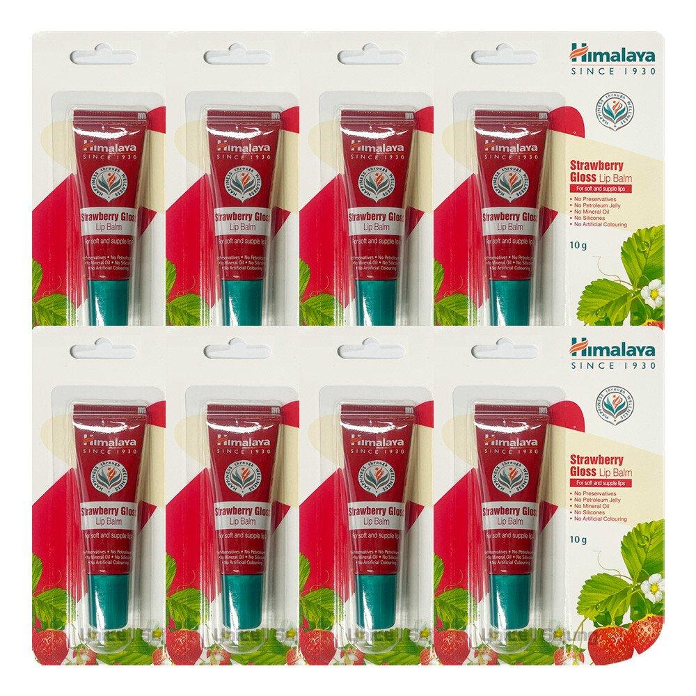 Бальзам для губ Himalaya Strawberry 10 г x 8 / Увлажняющий крем для губ в тюбике с высоким содержанием влаги
Бальзам для губ Himalaya Strawberry 10 г x 8 / Увлажняющий крем для губ в тюбике с высоким содержанием влаги