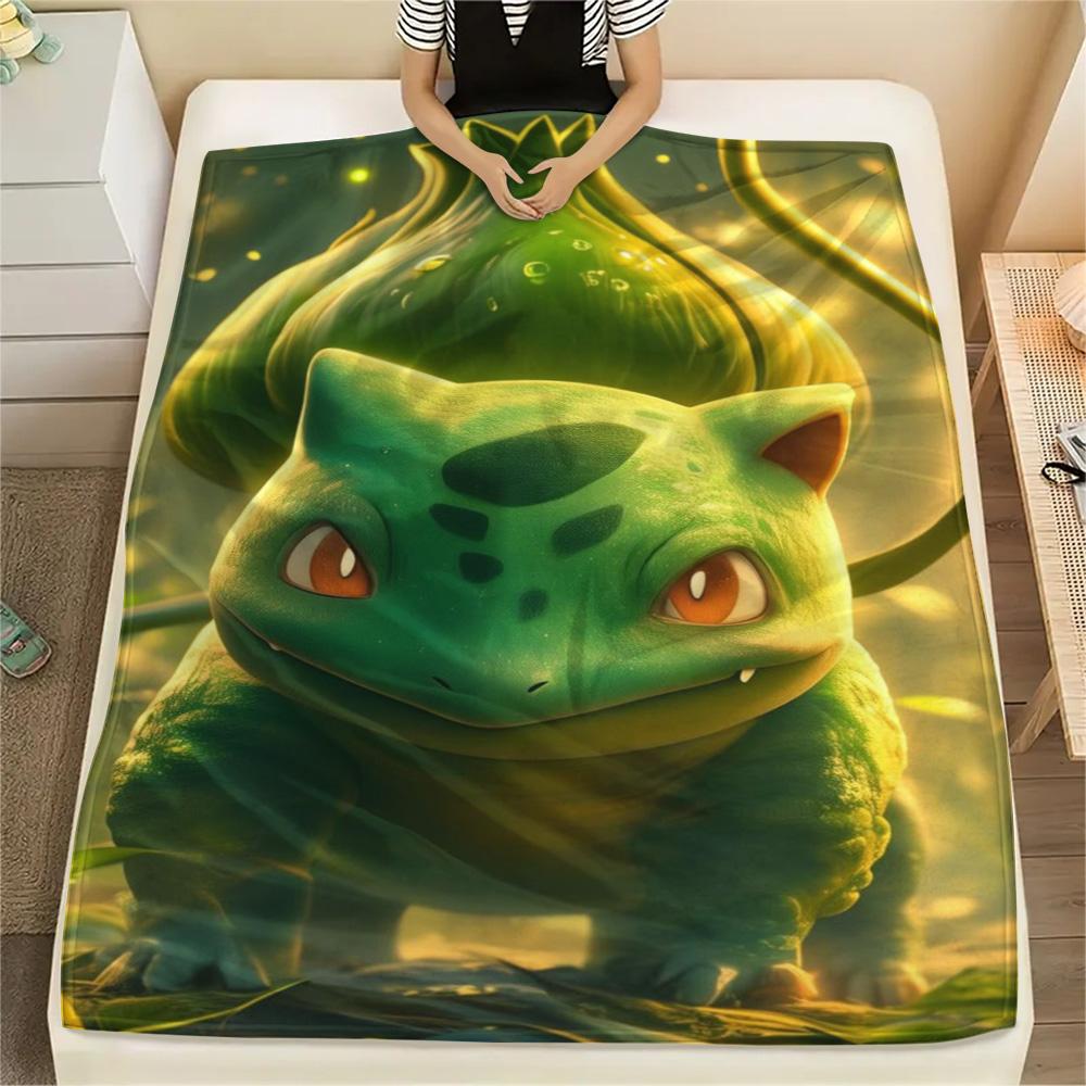 Bulbasaur Warm Flannel Blanket Print Design for Sofa Bed Chair Outdoor Travel.-TING 75x90cm
Bulbasaur Warm Flannel Blanket Print Design for Sofa Bed Chair Outdoor Travel.-TING 75x90cm