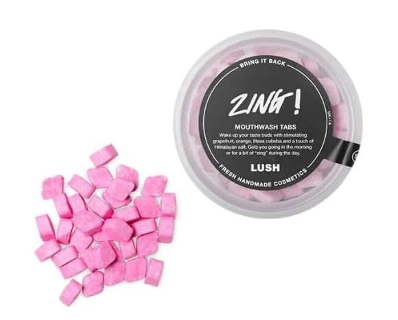 LUSH Ополаскиватель для полости рта со вкусом Уход за полостью рта Lush Неприятный запах изо рта Крутой подарок Мобильный Zing! 45 г/Цитрусовый ополаскиватель для полости рта/Таблетки Dental/Etiquette Citrus/Mint Feeling/Маленькие розовый
LUSH Ополаскиватель для полости рта со вкусом Уход за полостью рта Lush Неприятный запах изо рта Крутой подарок Мобильный Zing! 45 г/Цитрусовый ополаскиватель для полости рта/Таблетки Dental/Etiquette Citrus/Mint Feeling/Маленькие розовый