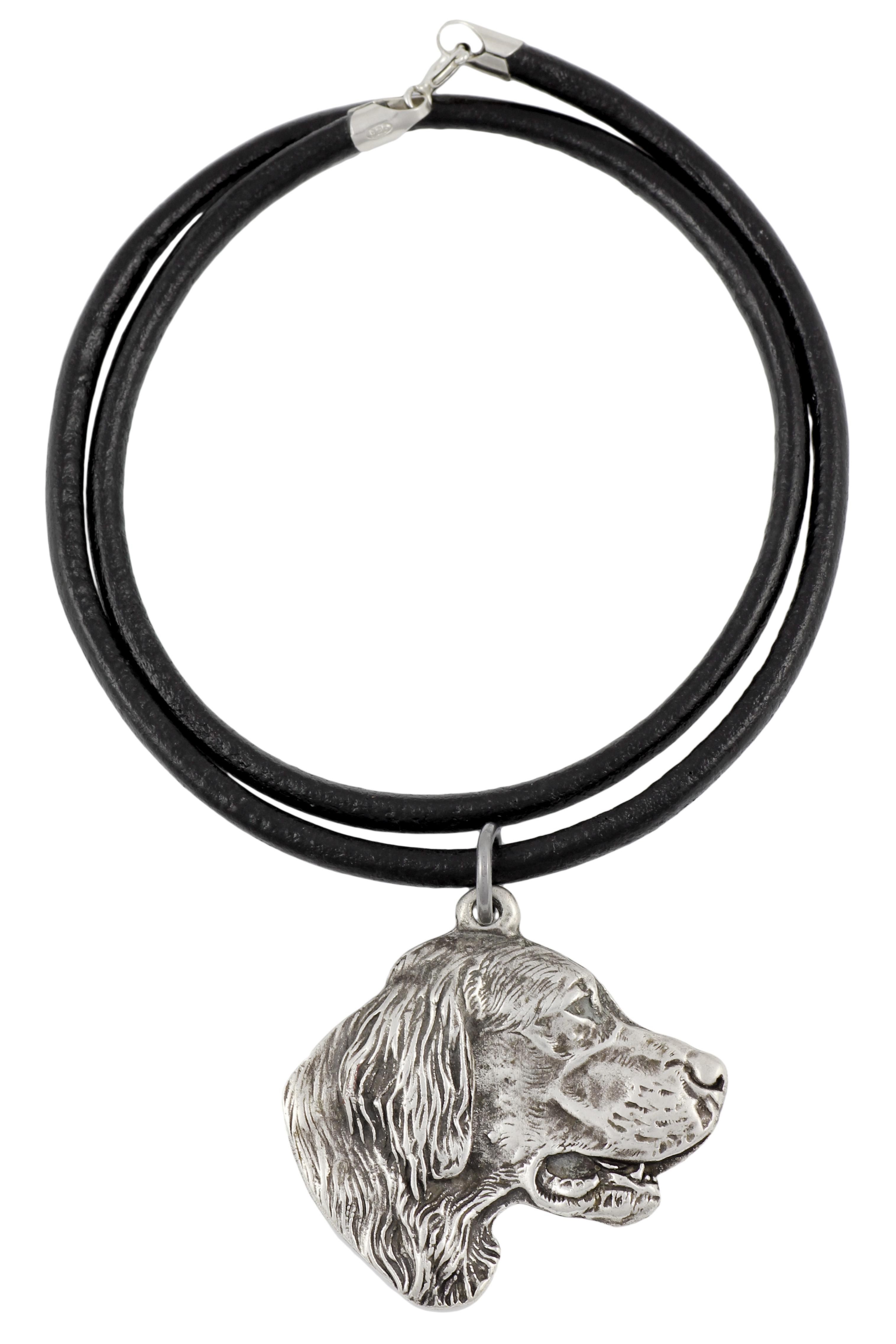 English setter, Lawerack, Laverack - Necklace with dog, silver-plated pendant for dog fan, unique jewelry by Art-Dog brand срібний
English setter, Lawerack, Laverack - Necklace with dog, silver-plated pendant for dog fan, unique jewelry by Art-Dog brand срібний