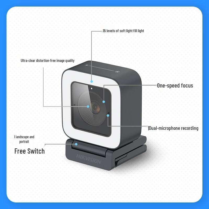 HIKVISION DS-E12 1080p USB Conference Webcam
HIKVISION DS-E12 1080p USB Conference Webcam